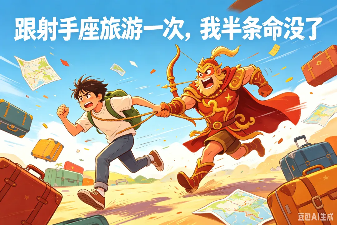 千万别和射手出门旅行!全程无攻略,全靠临场瞎晃