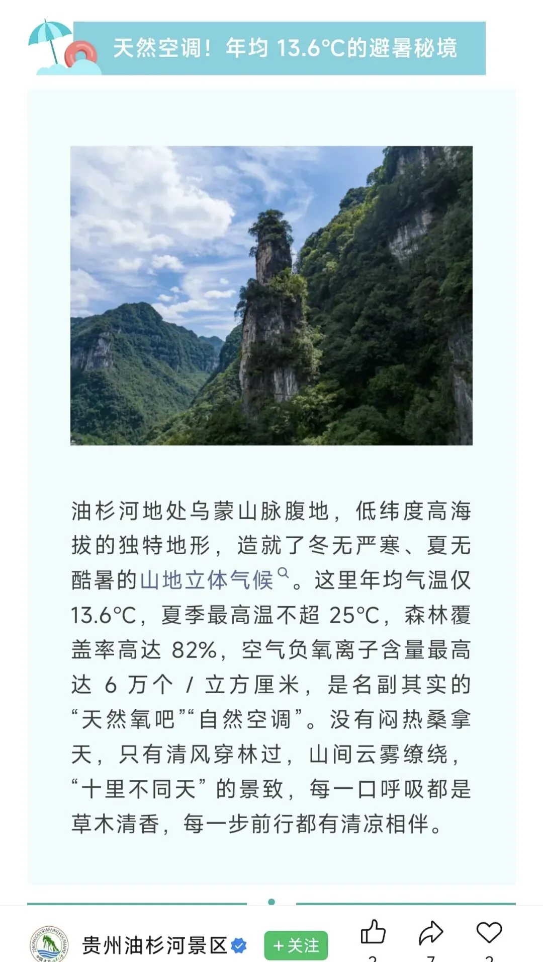 大方油杉河景区旅游攻略