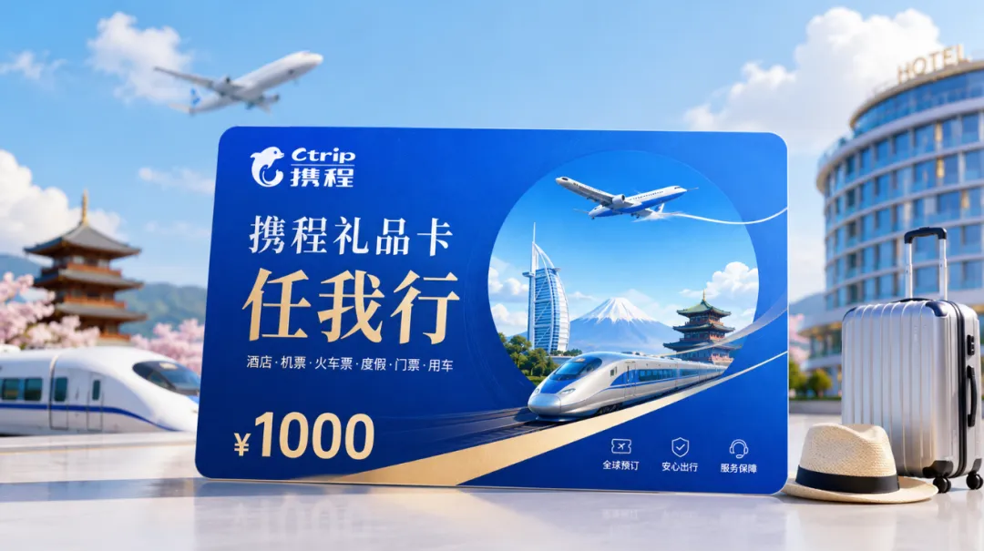 携程任我行卡回收价格怎么看?旅游回收攻略