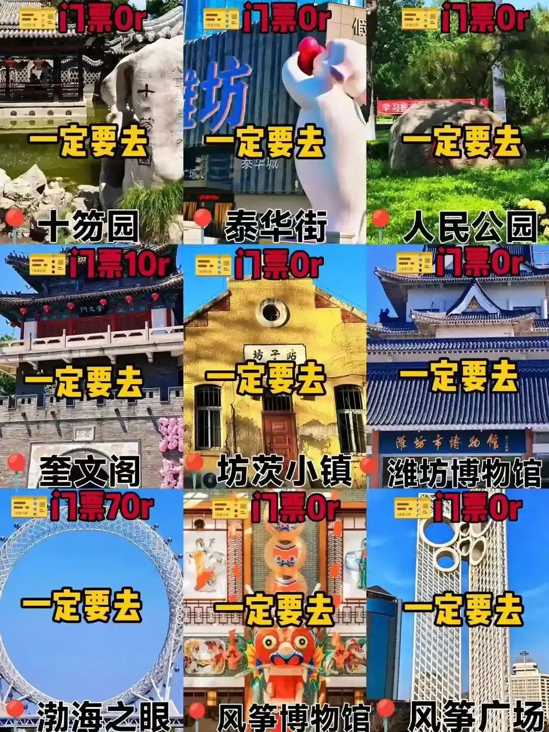 潍坊两日游不绕路逛吃旅游攻略(暑假版)
