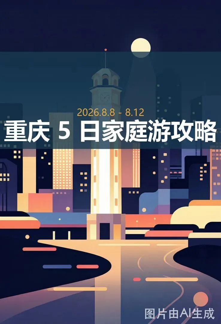 外地友人来重庆,我用 AI 做了份“旅游攻略”