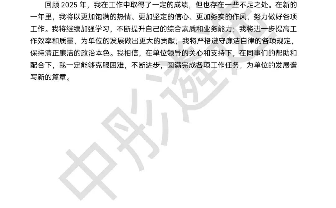 2025年体制内个人工作总结范文！年底必存！