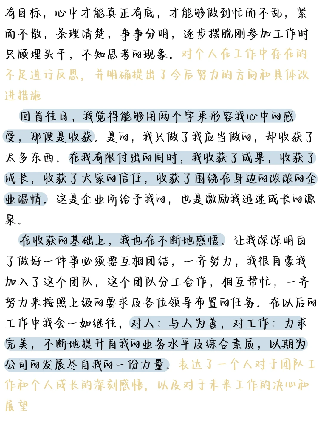被领导表扬的👍🏻职场新人年终工作总结1.0