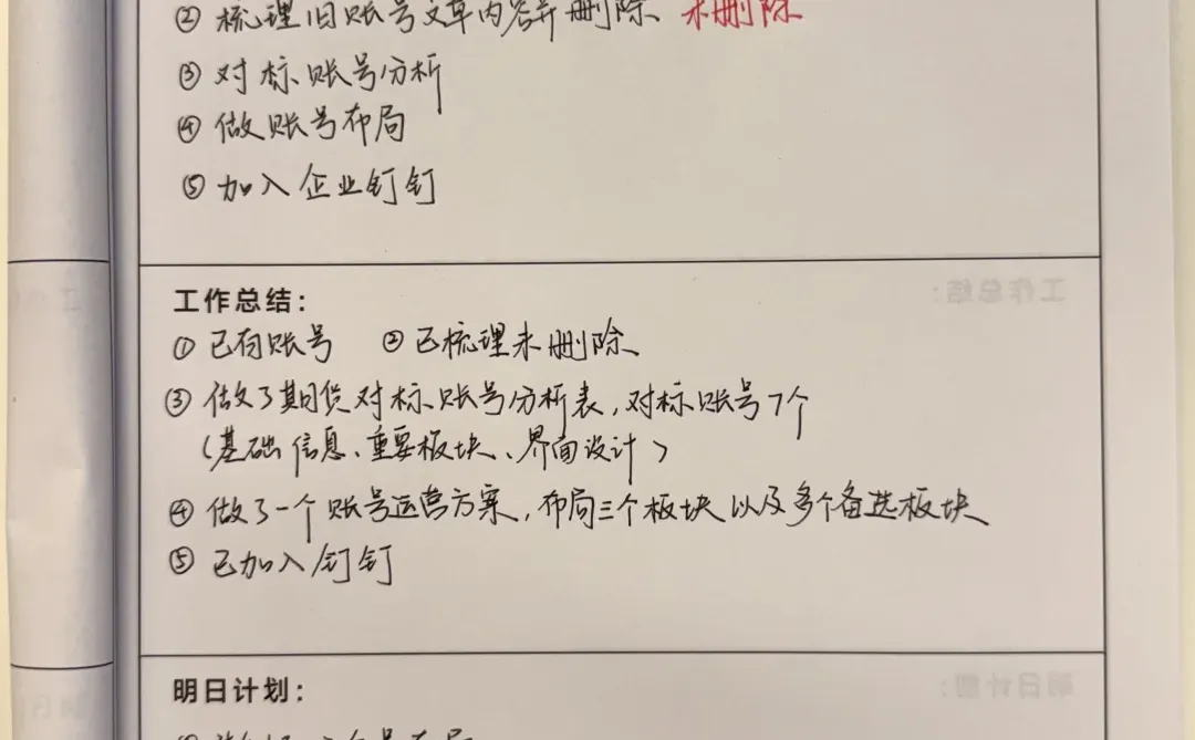 工作日志模板分享