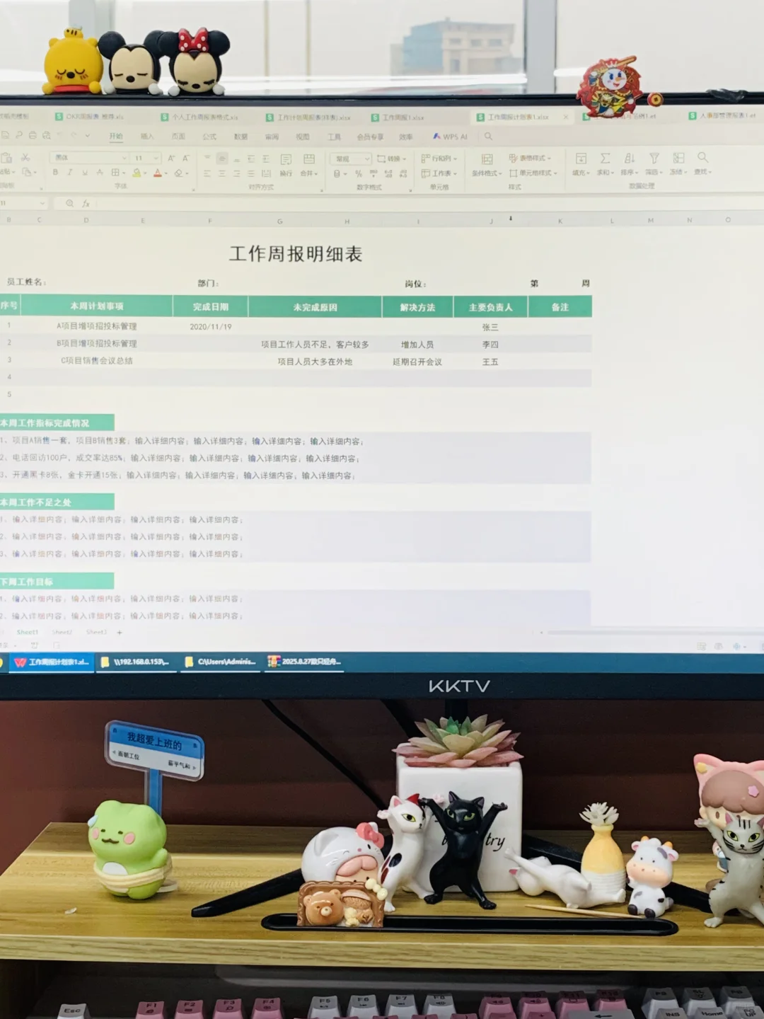 工作周报写不好，多少努力都白搭！！