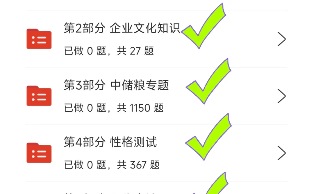 26中储粮招聘考试，去年押的挺准，今年继续