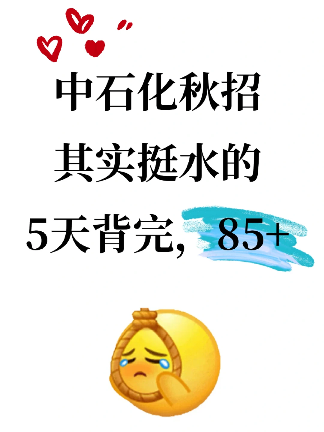 中石化秋招，就这 300 母题，熬夜背吧