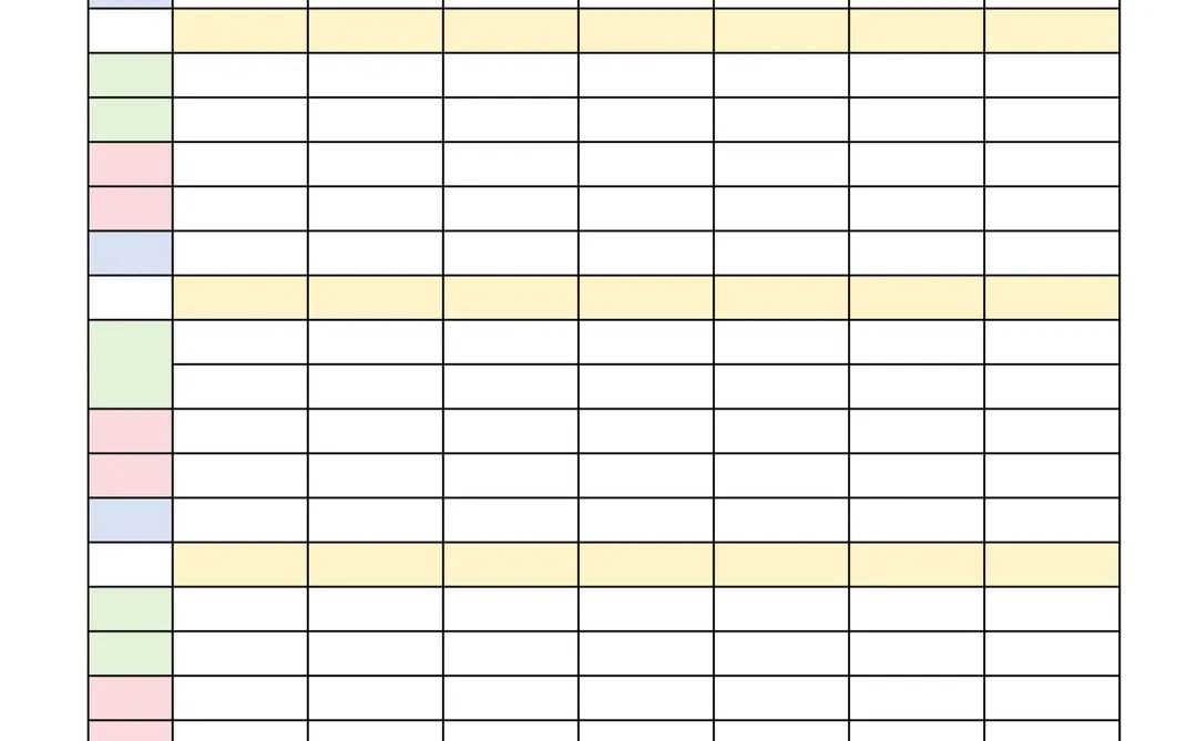 超级好用的月计划表‼️