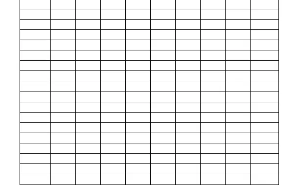 血糖测量登记表，可直接保存打印