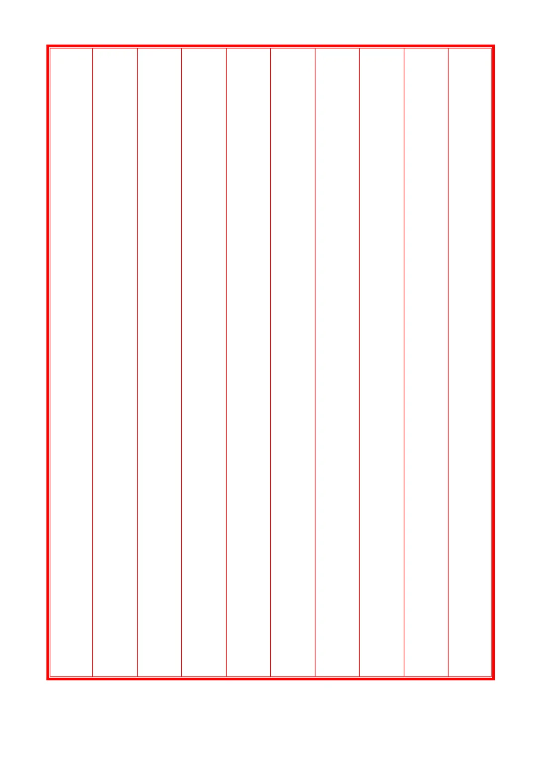 各式各样的小学打印纸模板，存下用时不求人