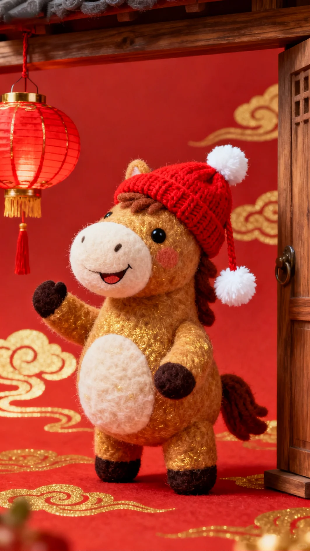 新年毛毡版壁纸合集｜一键换上氛围感✨