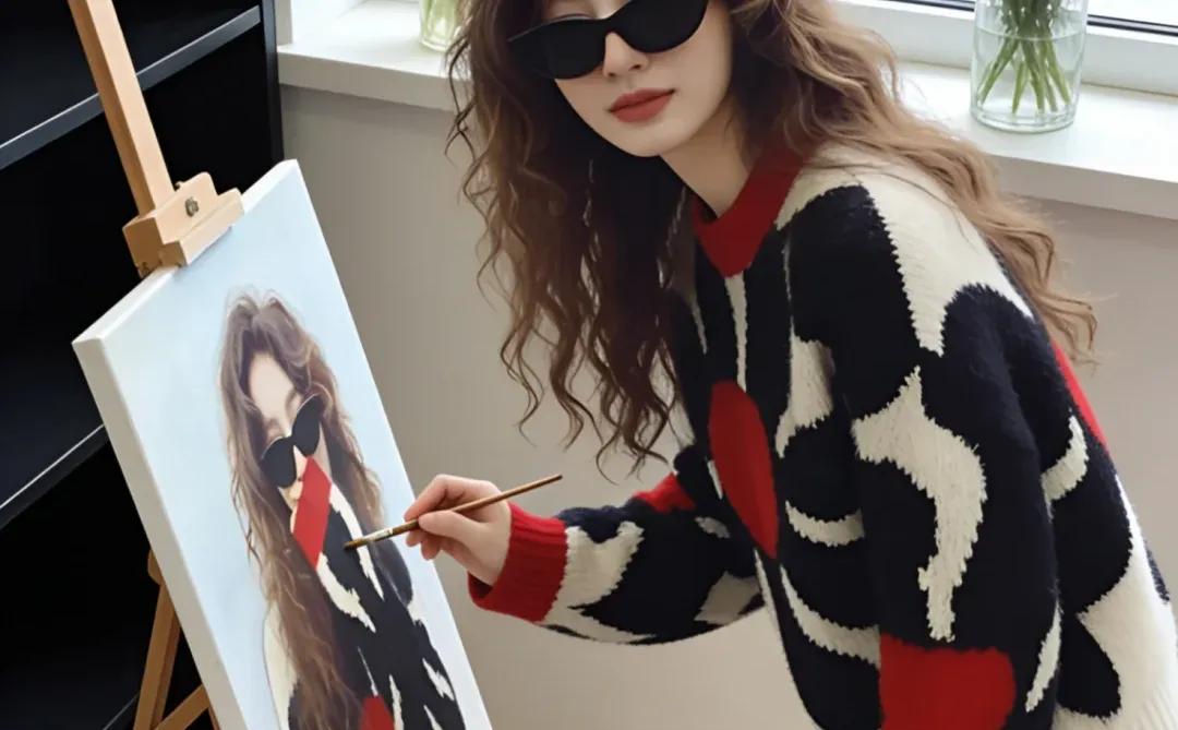 绘画ai女装提示词