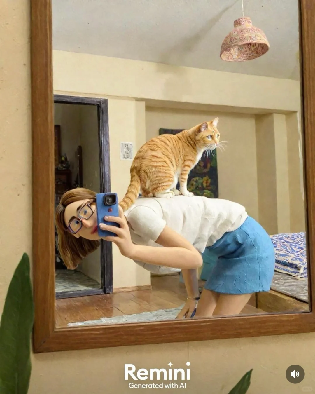 Remini软件VIP会员 解锁全功能  粘土滤镜