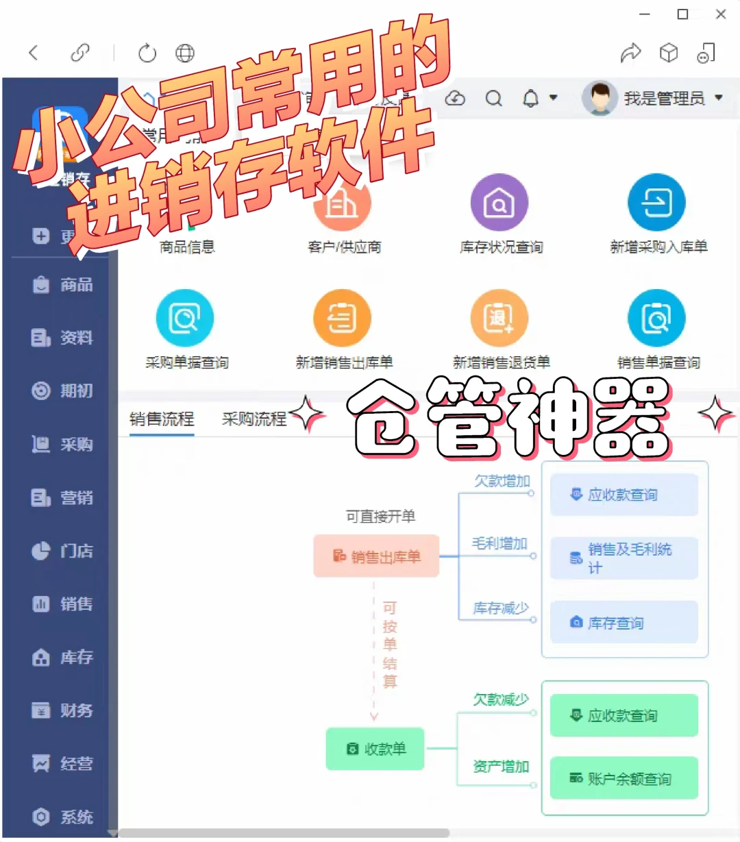 表格管库存太麻烦？试试这款进销存软件管家
