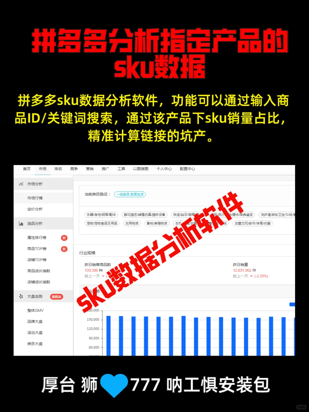 拼多多sku数据分析软件