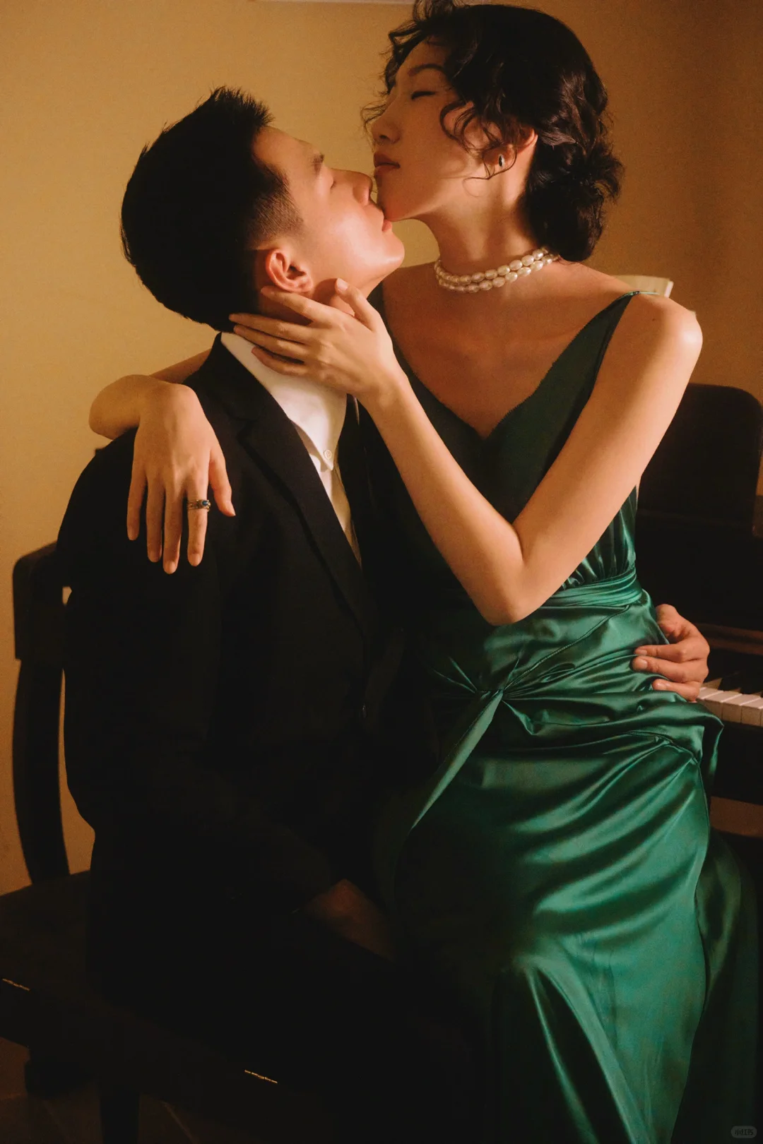 看完电影《赎罪》，我也拍了同款婚纱照