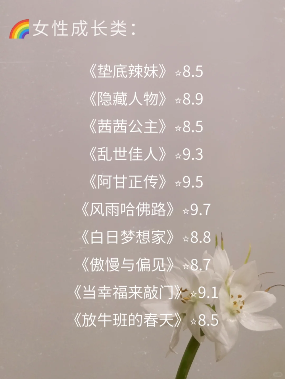 下班躺平🍭狂刷这100电影