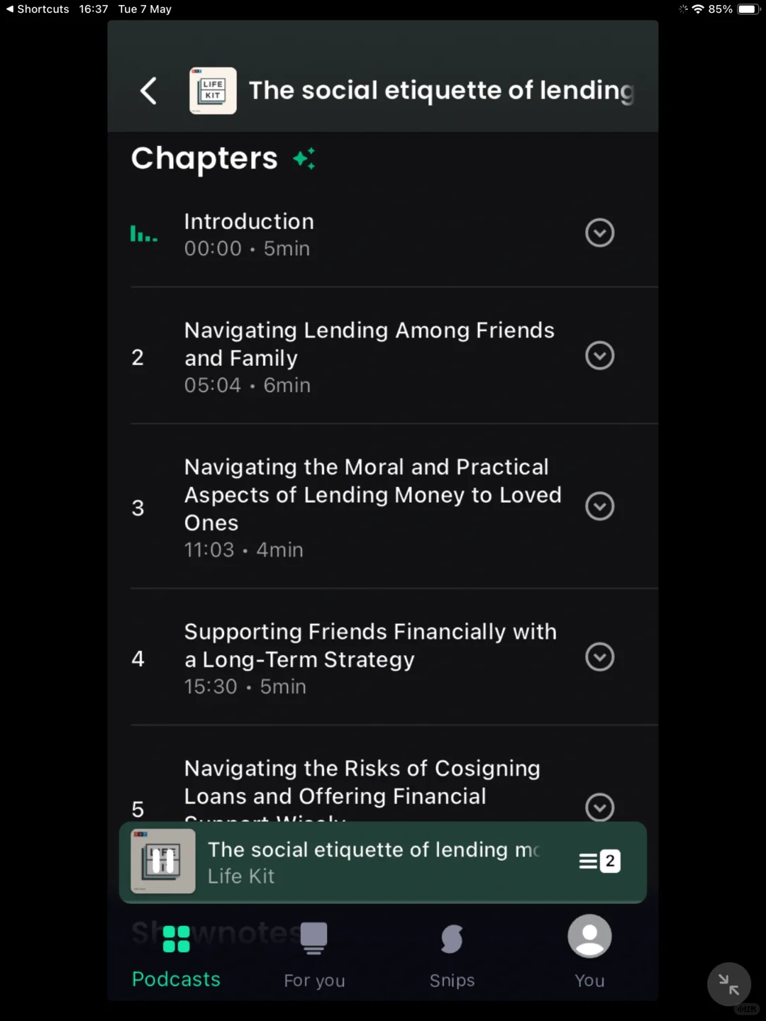 谁不知道这个播客软件 我都会伤心的OK?!
