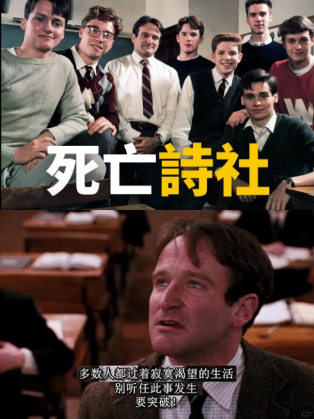 《死亡诗社》有生以来看过最励志的电影！