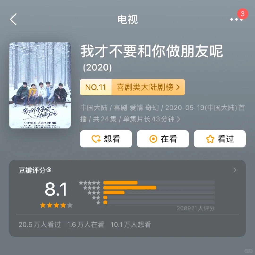 剧很好看，竟然出电影了🎬