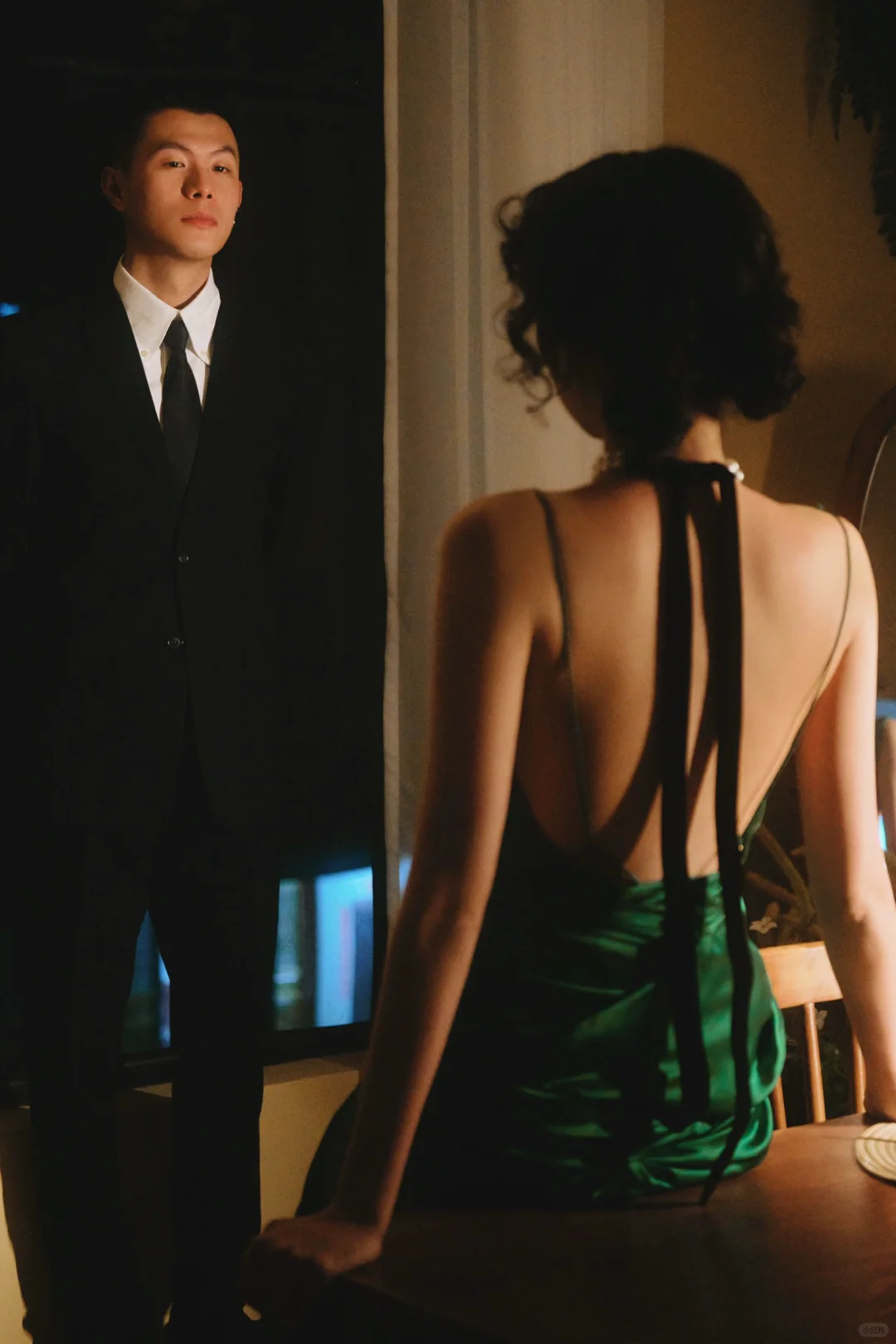 看完电影《赎罪》，我也拍了同款婚纱照