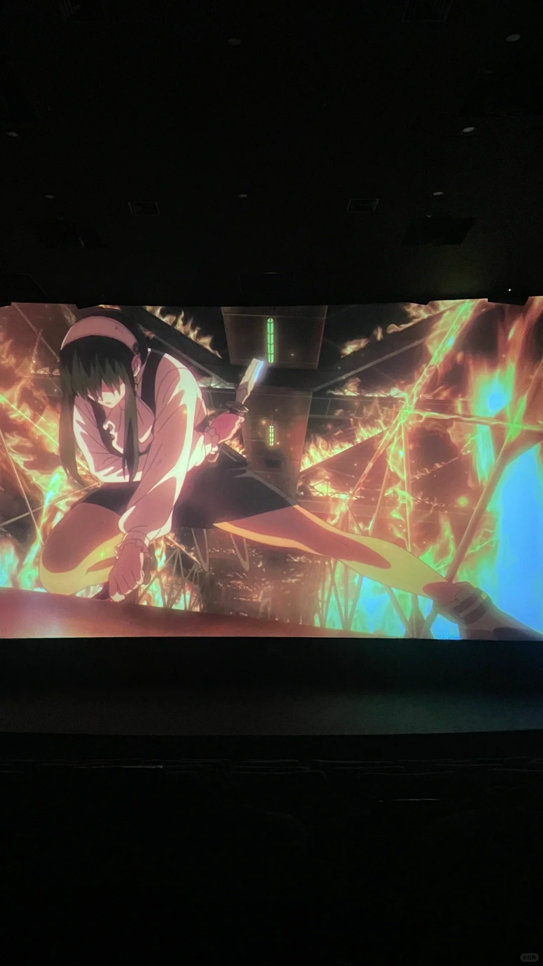 带着最小奇美拉看大电影啦！🎬