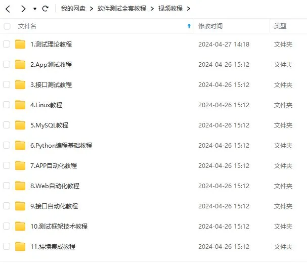 五一后，多跑一些软件测试面试你就会发现…
