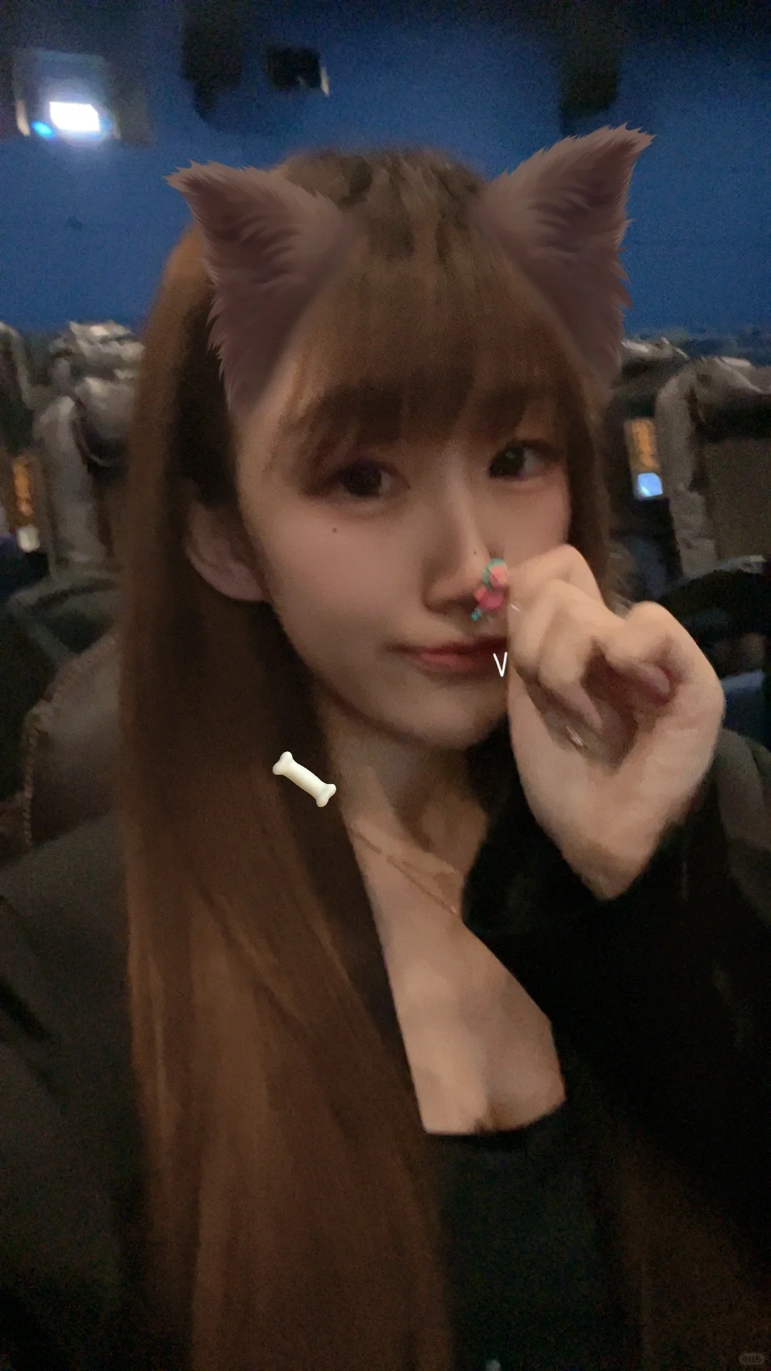 带着最小奇美拉看大电影啦！🎬