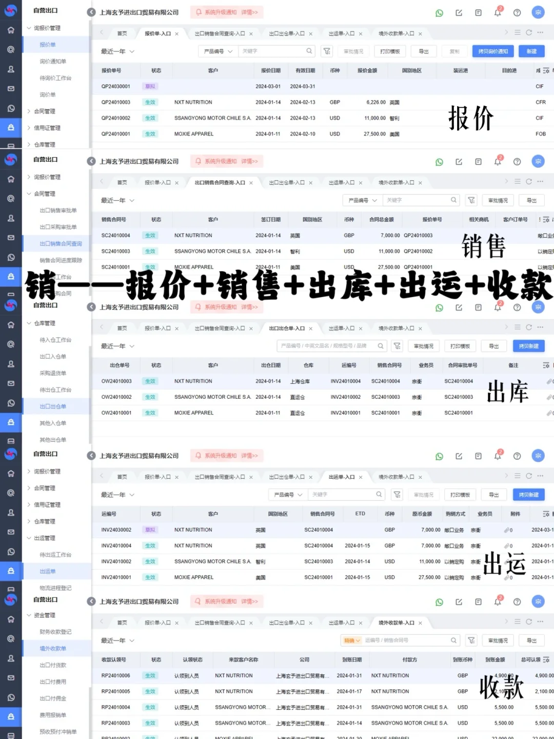 ERP业务管理系统:南北软件