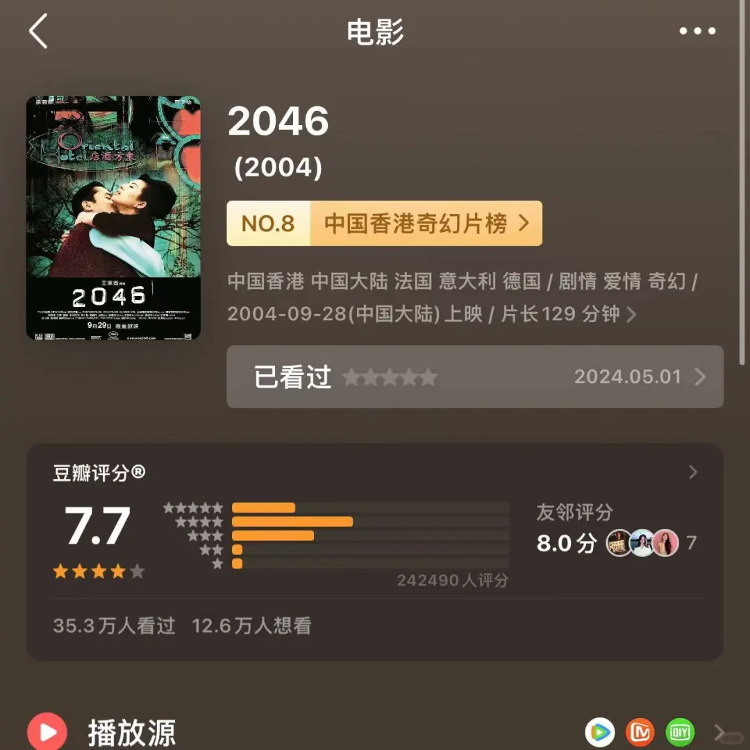 看电影是很好的提升审美的方式🎬