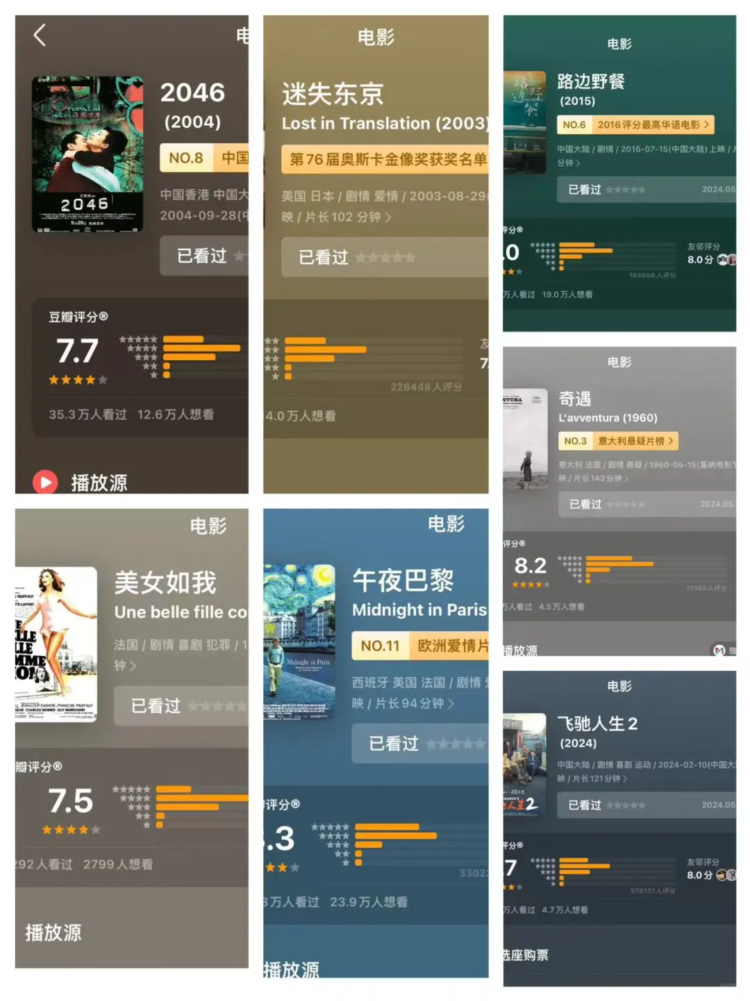 看电影是很好的提升审美的方式🎬