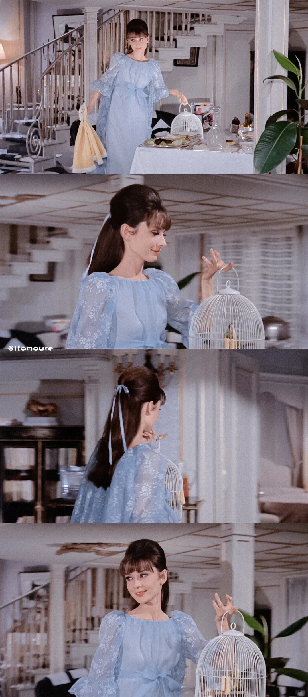 Blue Dress🔹电影里深深浅浅的蓝裙