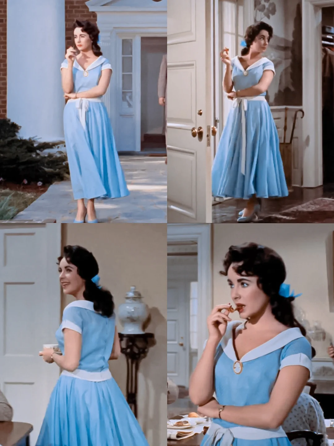 Blue Dress🔹电影里深深浅浅的蓝裙