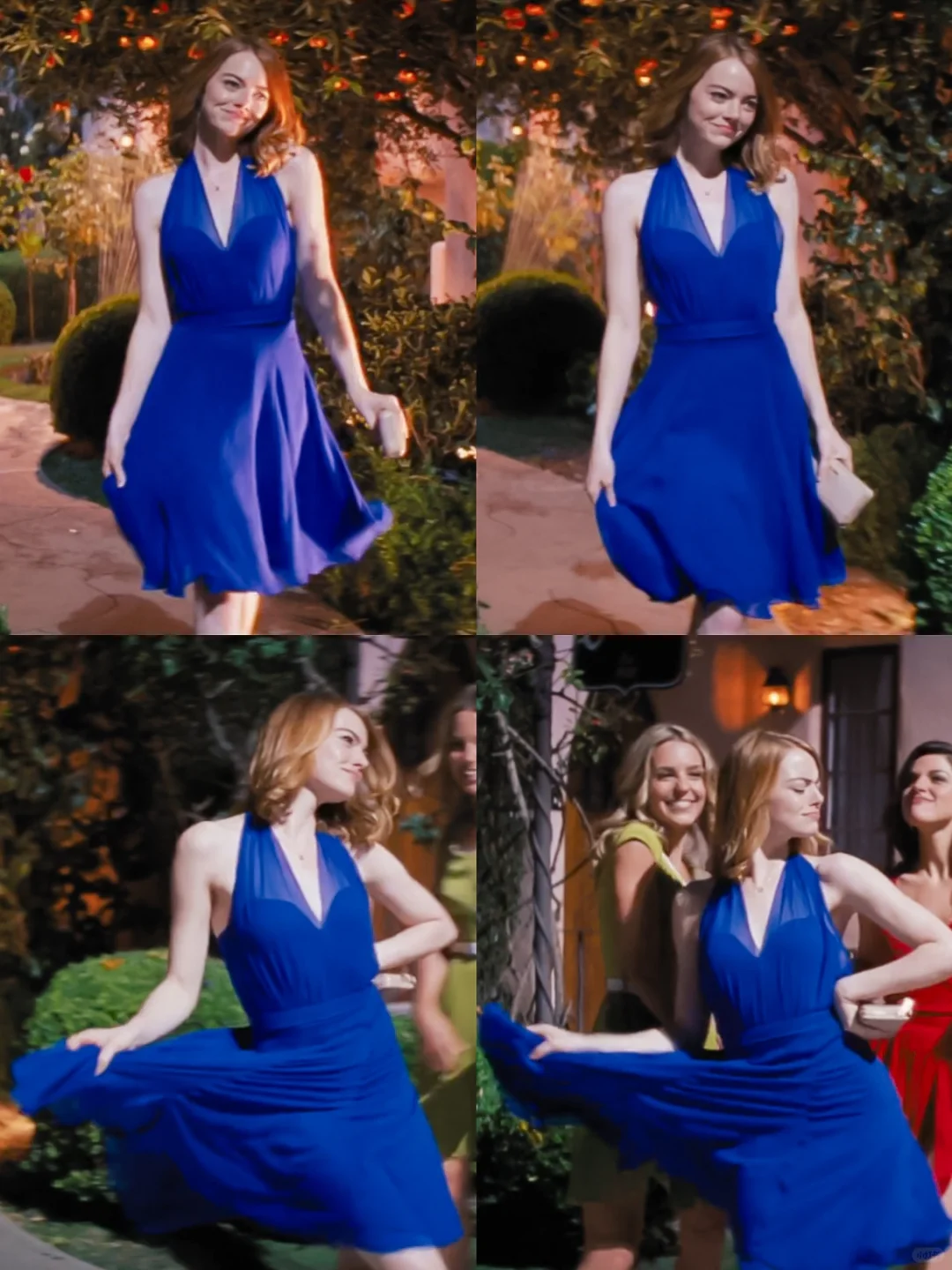 Blue Dress🔹电影里深深浅浅的蓝裙