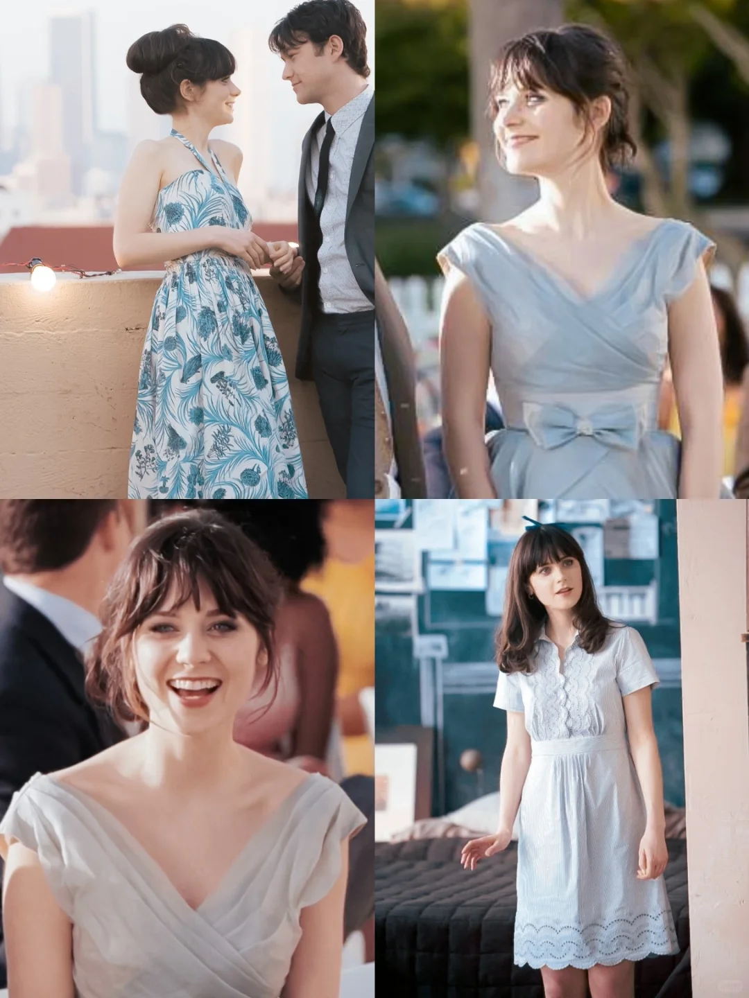 Blue Dress🔹电影里深深浅浅的蓝裙