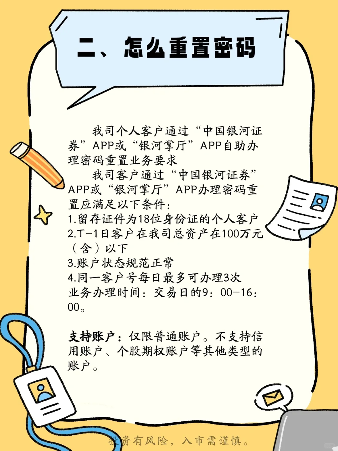 【银河说】交易软件热点问答