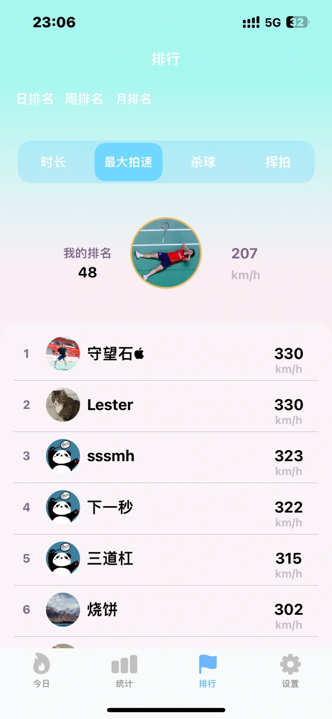 applewatch终于有属于自己的羽球软件啦