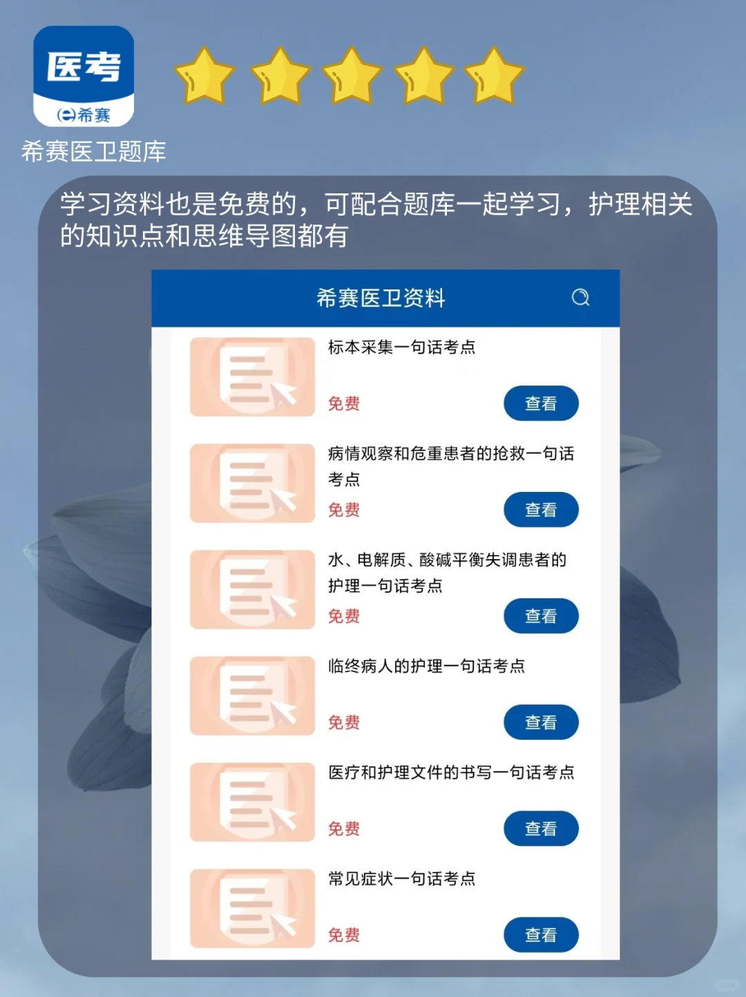 这个宝藏护理三基APP真让人相见恨晚啊