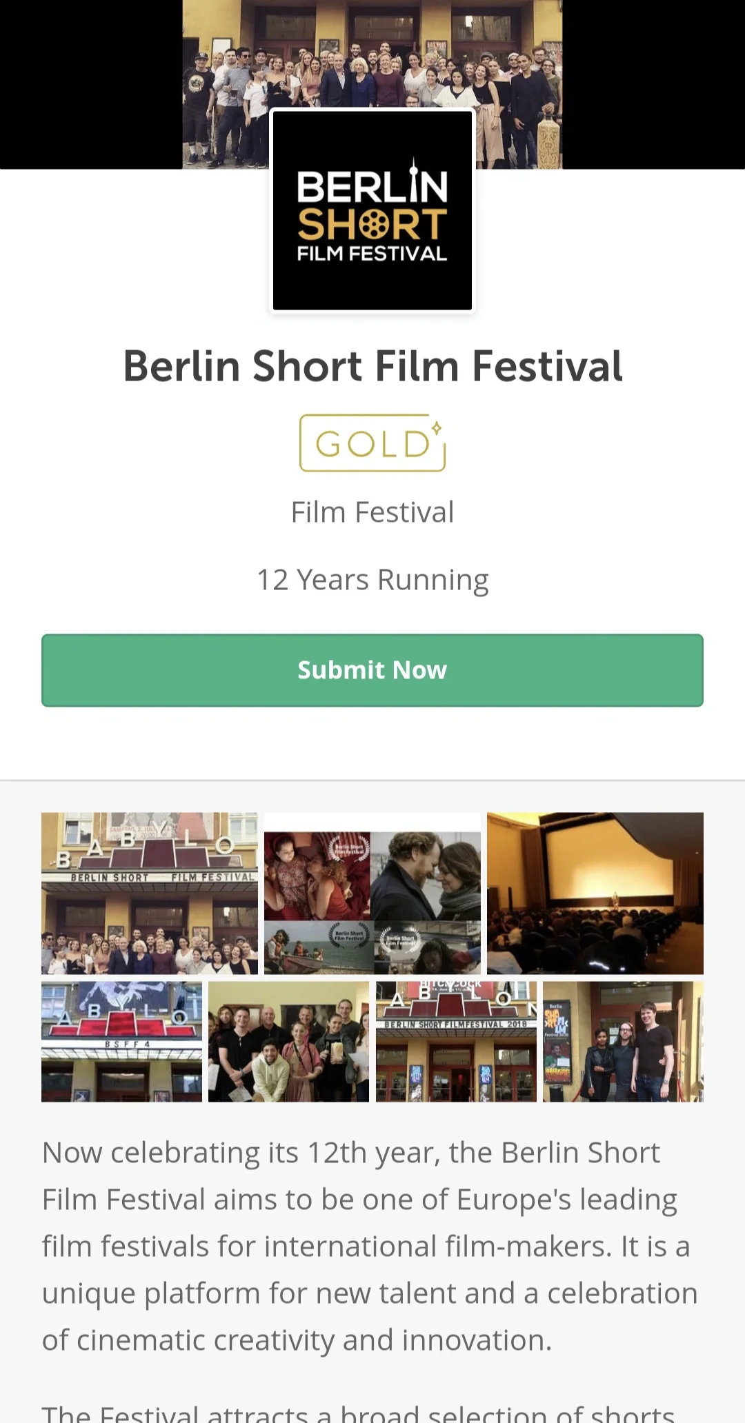 每周电影节推荐