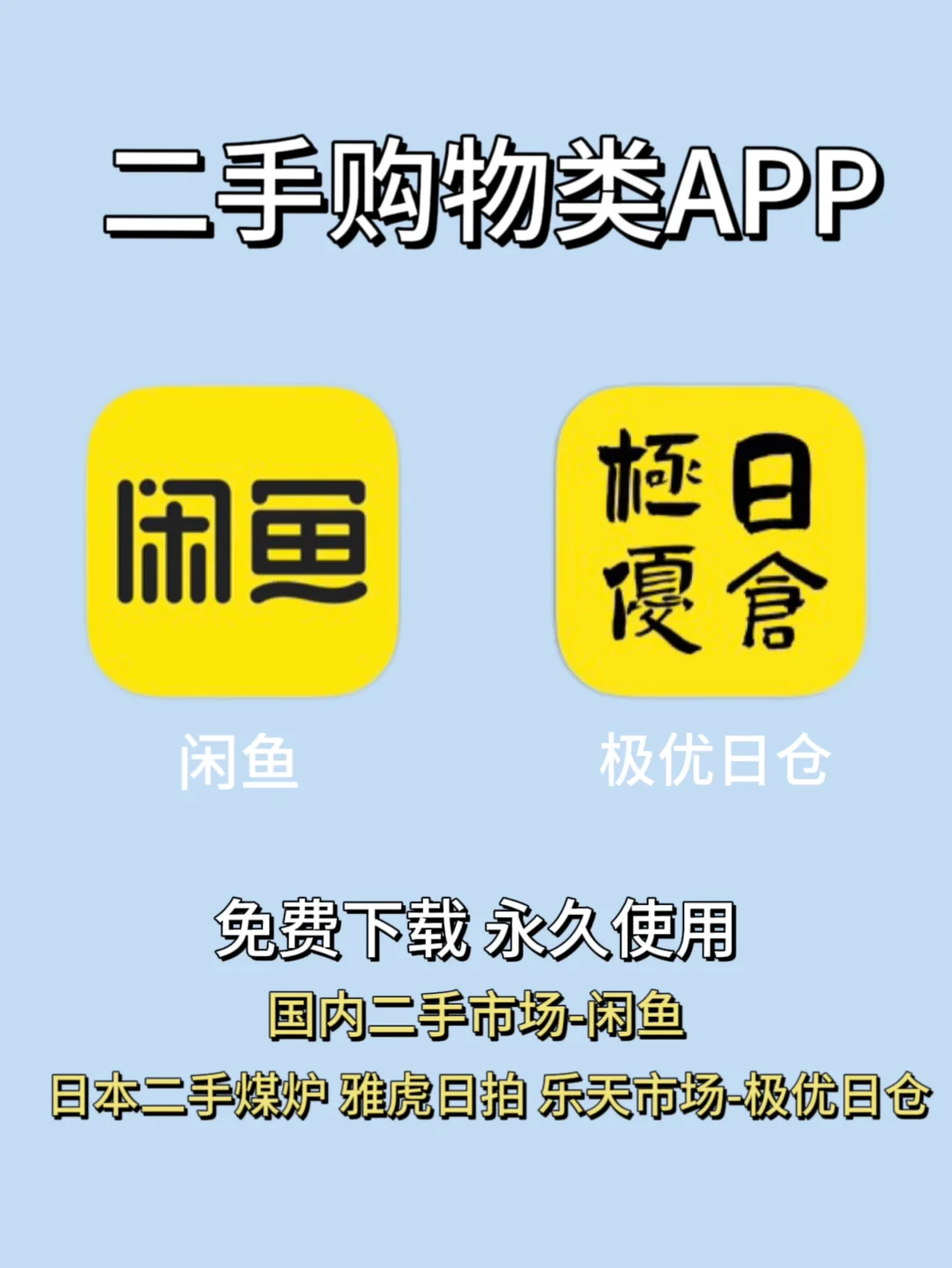 二手购物类app推荐