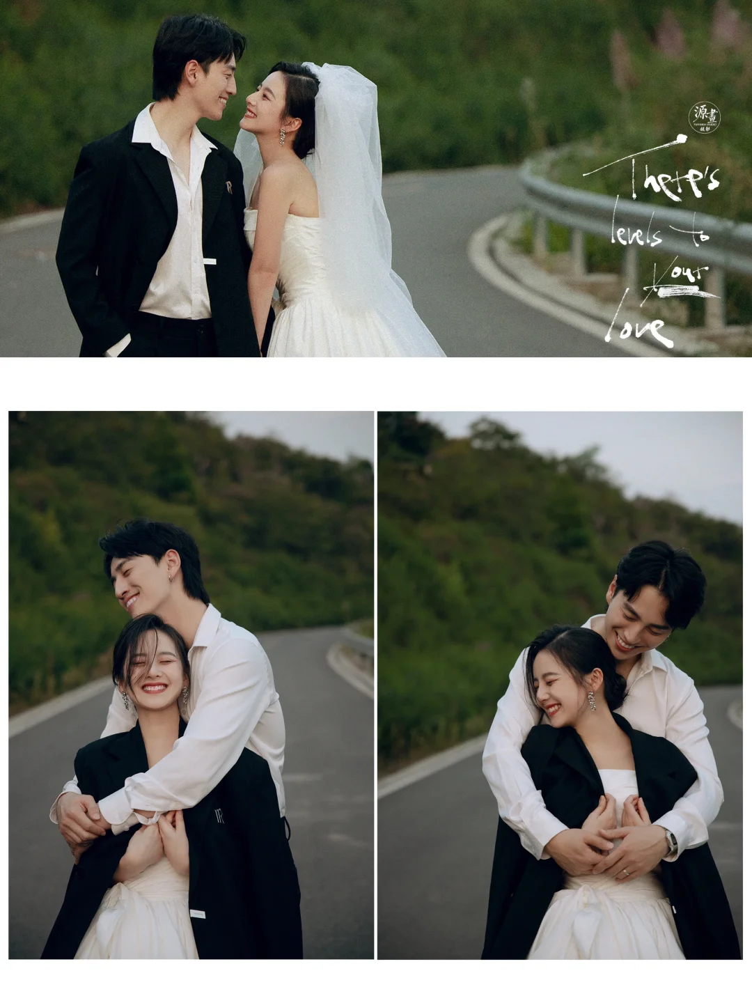 看了N遍❗️还是喜欢电影感超强的公路婚纱照