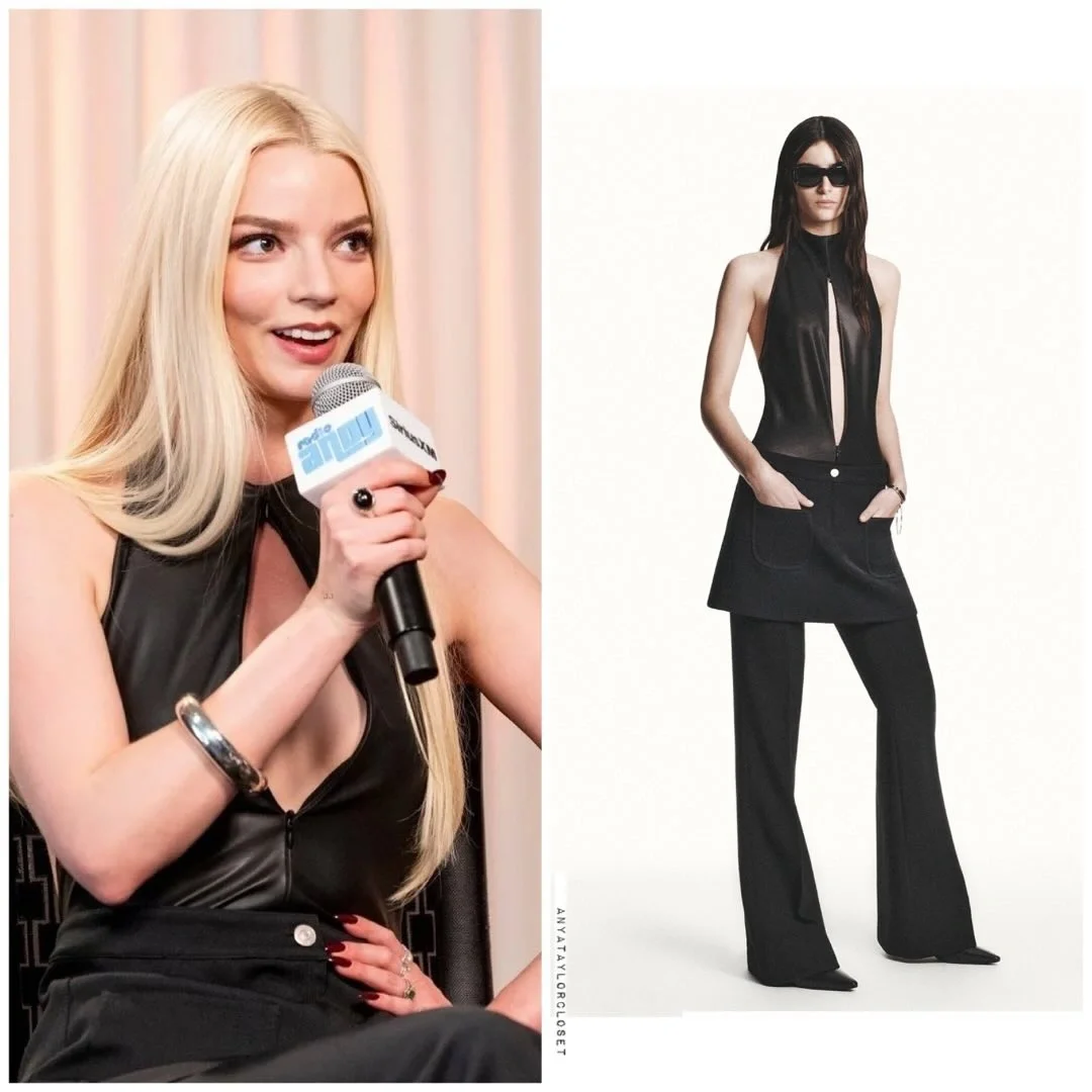 Anya Taylor-Joy近日宣传新电影四套造型