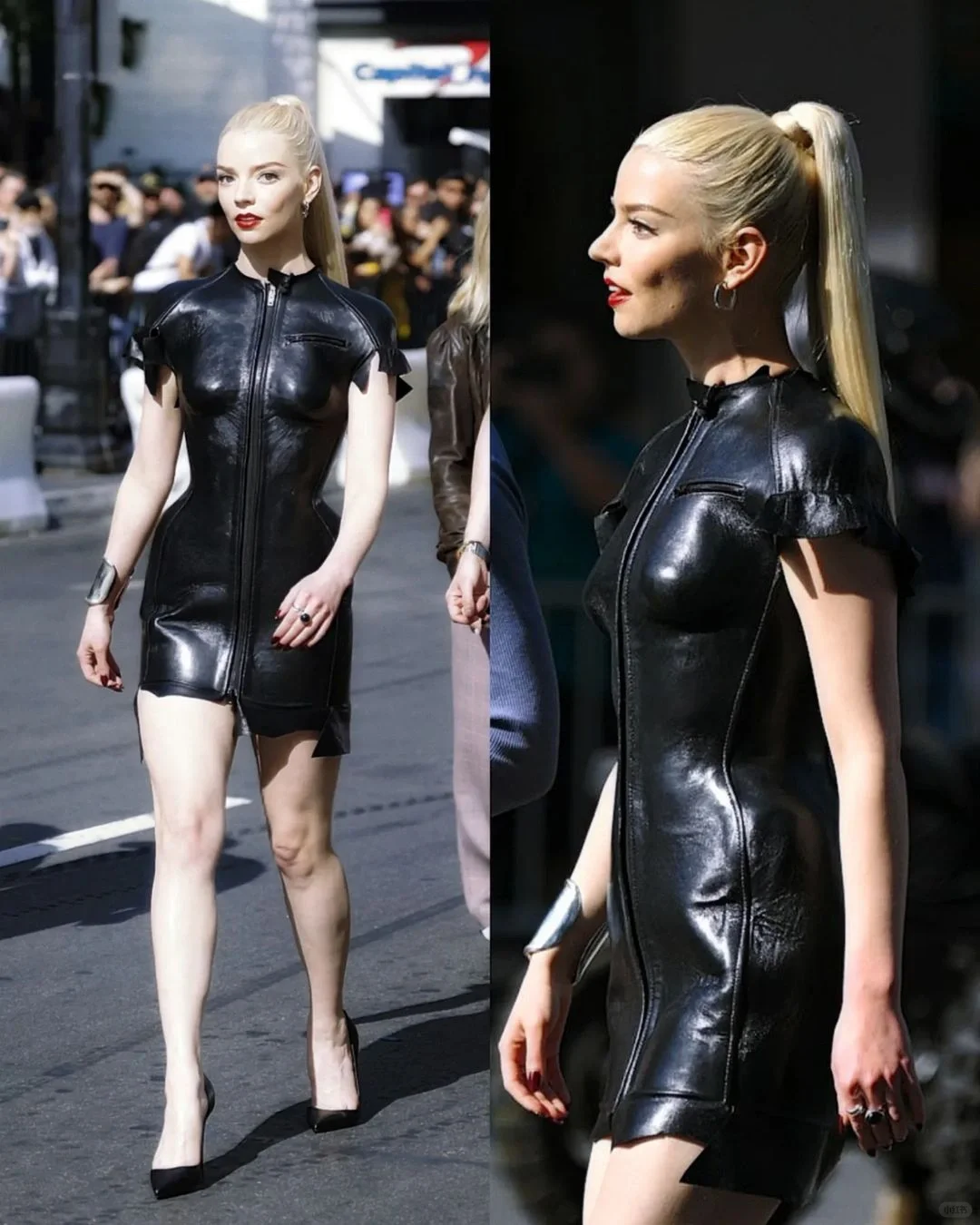 Anya Taylor-Joy近日宣传新电影四套造型