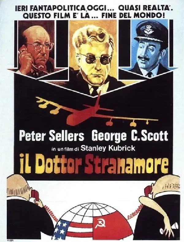 5.17  周五晚 库布里克《奇爱博士》电影沙龙