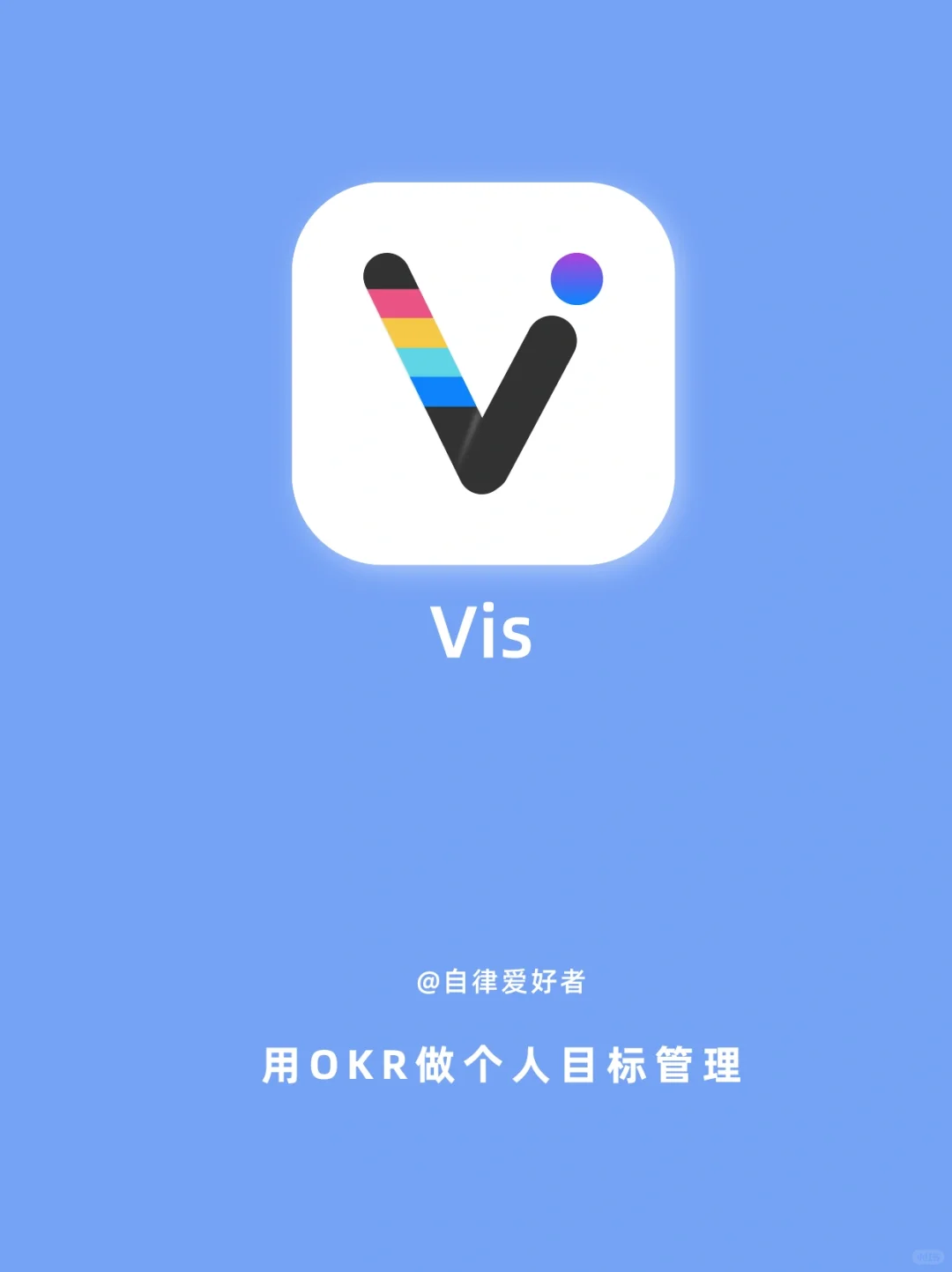Vis 使用教程｜个人 OKR 目标管理 app