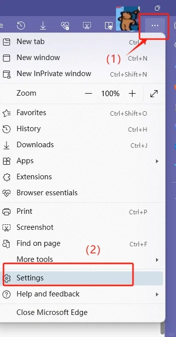 9️⃣Microsoft Edge浏览器打开pdf没有文本框