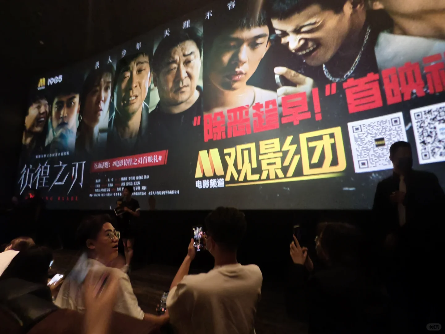 电影彷徨之刃首映礼