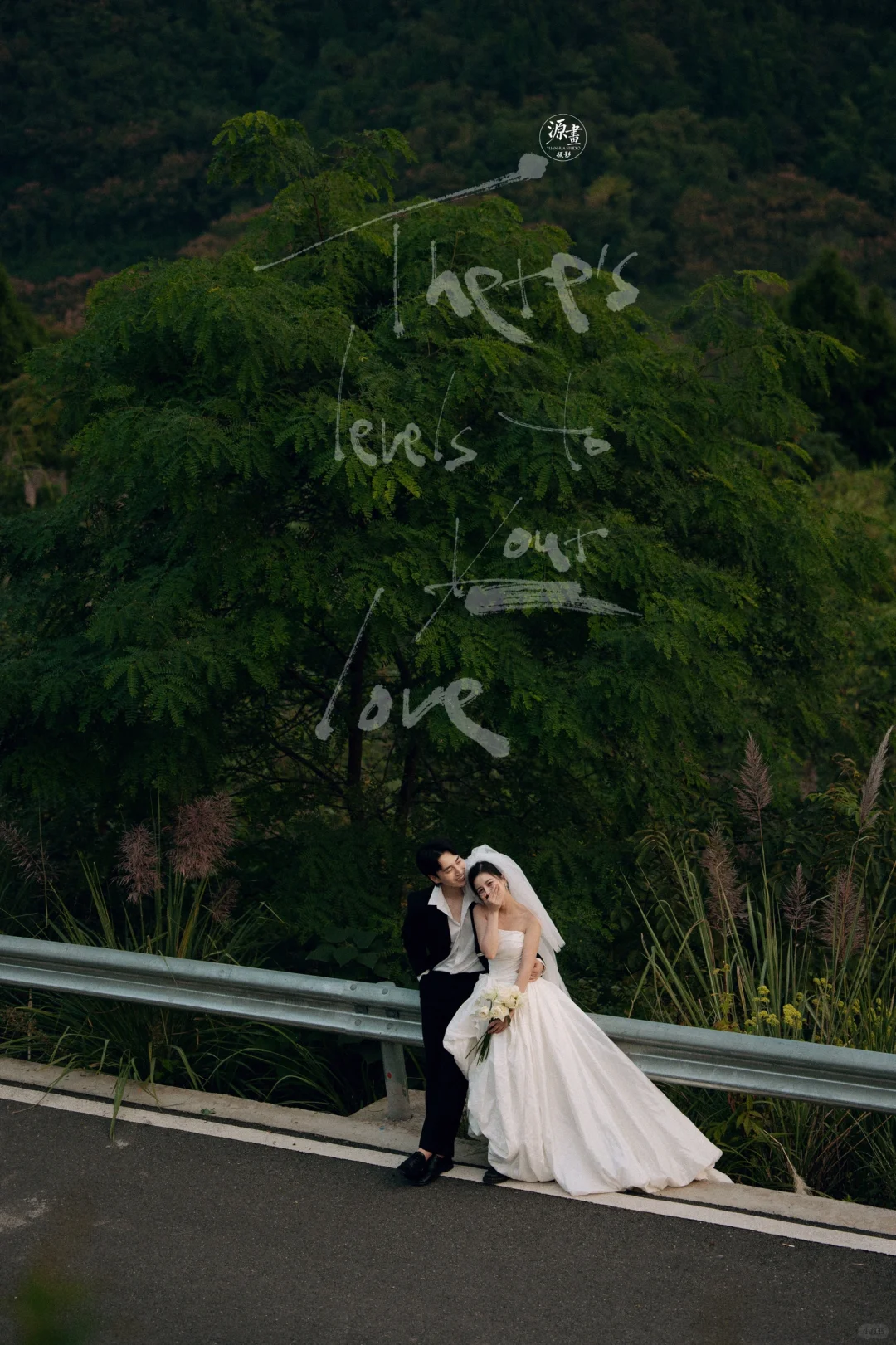 看了N遍❗️还是喜欢电影感超强的公路婚纱照