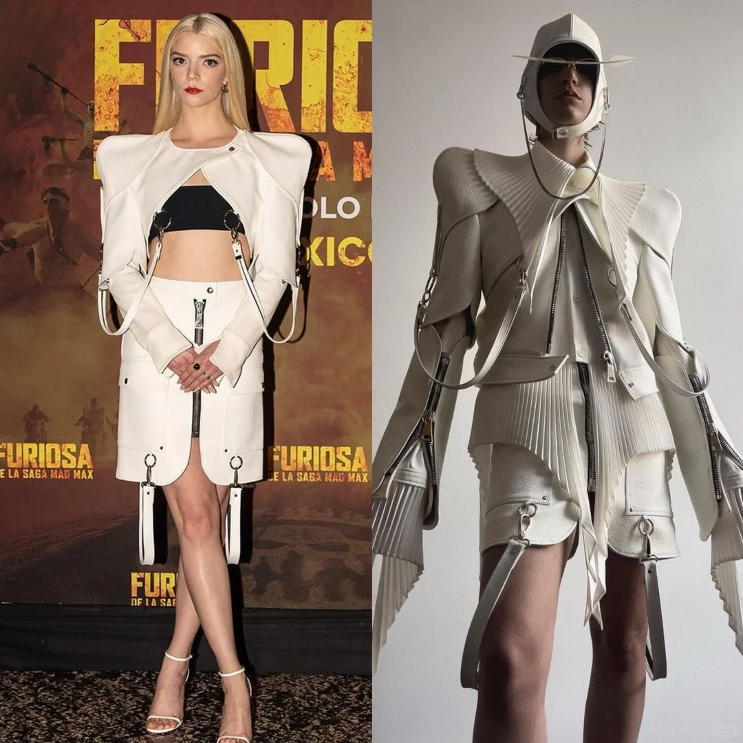 Anya Taylor-Joy近日宣传新电影四套造型