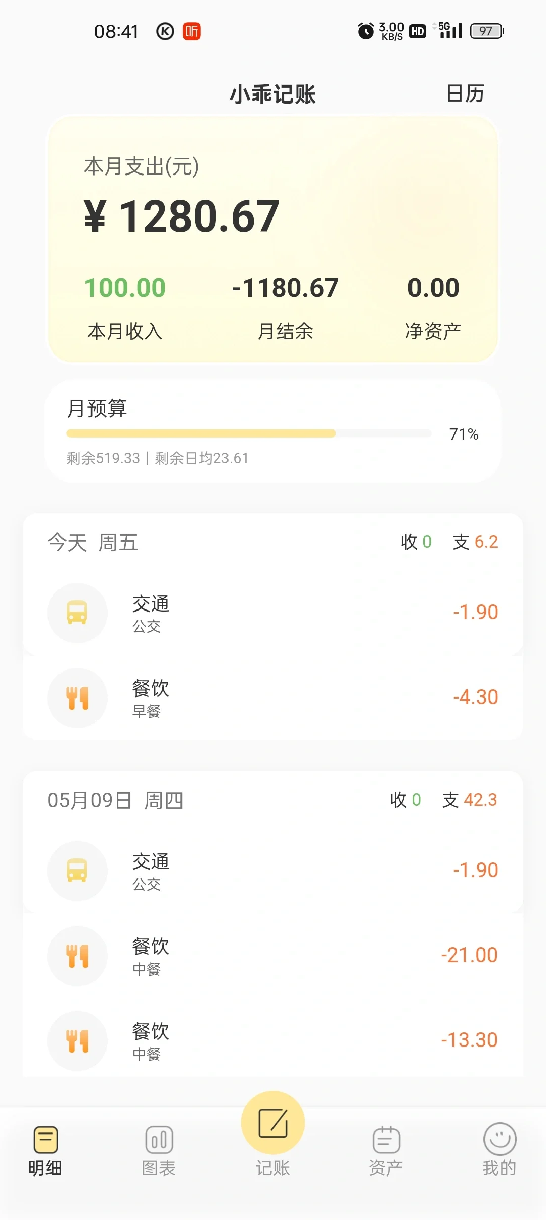 标题：【推荐】超方便的记账APP，让你省心